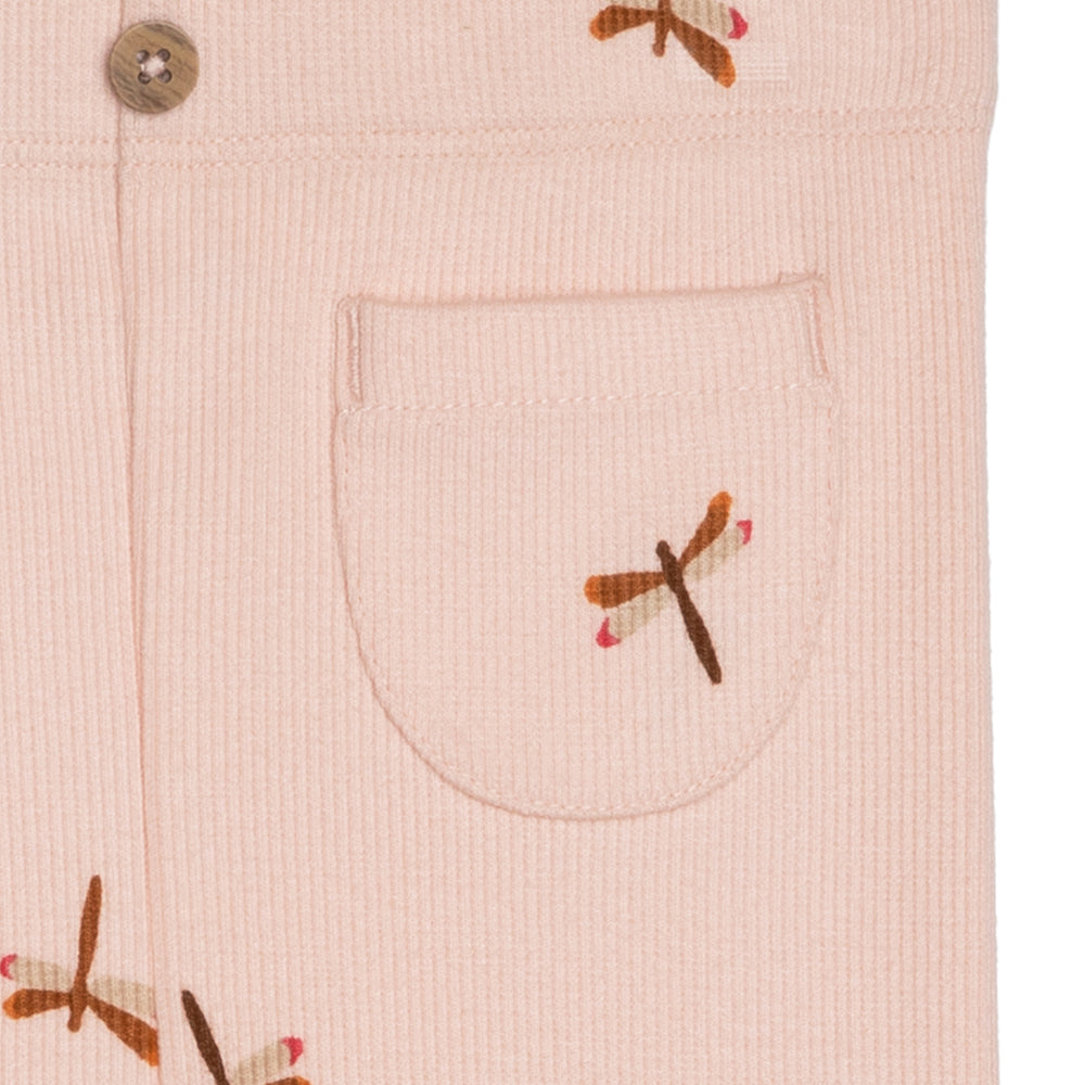 rise little earthling Pocket Leggings Andorra Birds 0-3m - Rose Dragonfly / 0-3m - Image 8