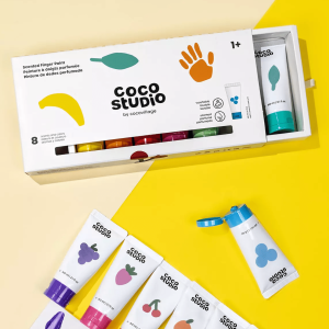 Coco Village Coco Studio Scented Fingerpaint Set - 8 colors Fragrance