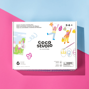 Coco Village Easter Creative Activities Box – 6 Activities Poster