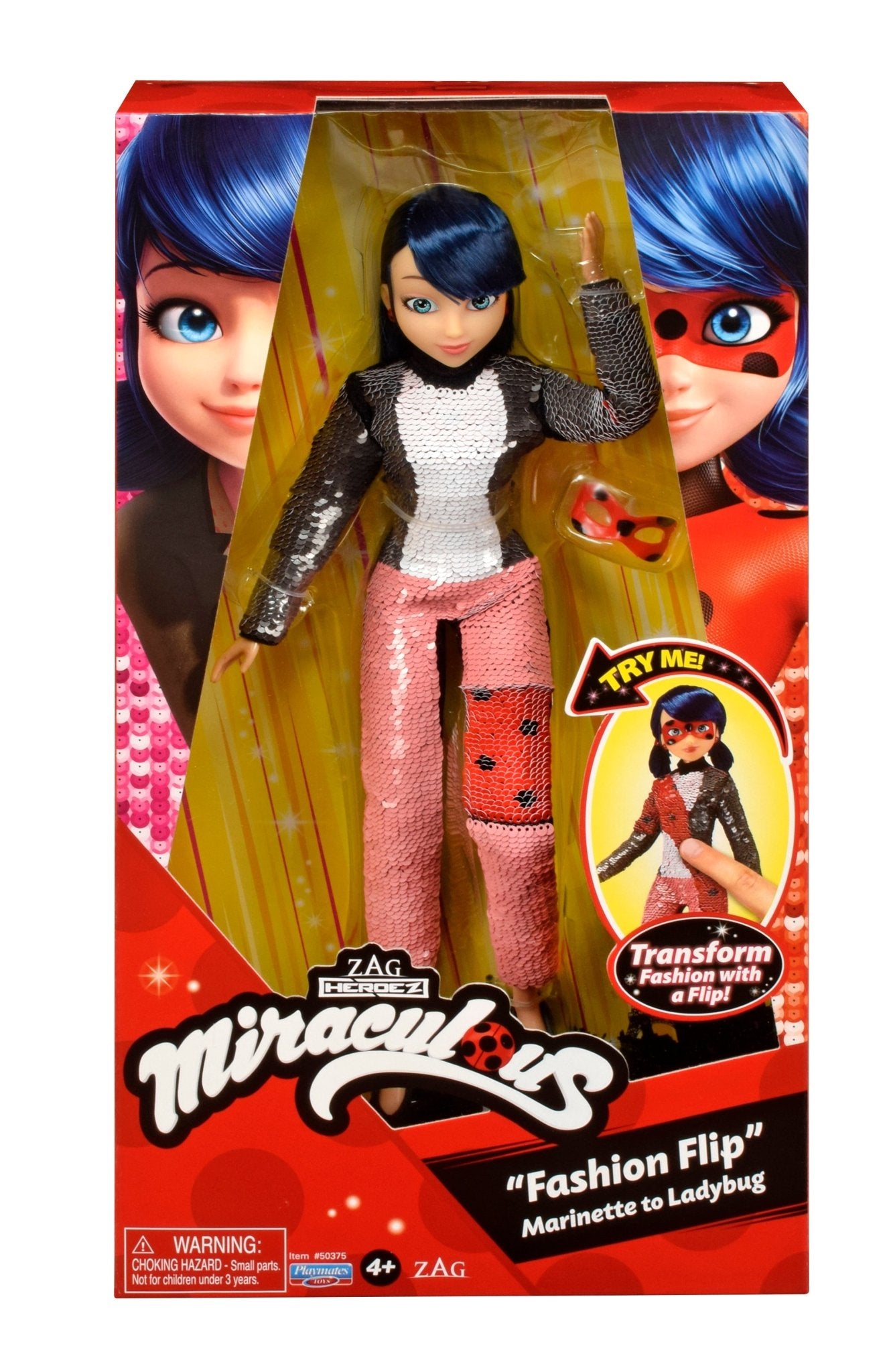 Miraculous Fashion Flip Marinette/Ladybug (Eng) Toy