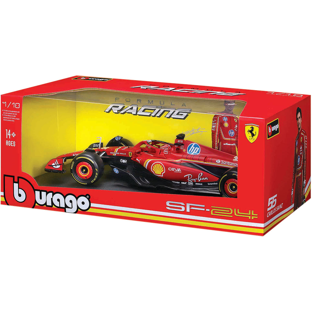 Maisto Diecast Maisto 1:18 Formula One SFR Ferrari SF24 Leclerc Scale - Image 4
