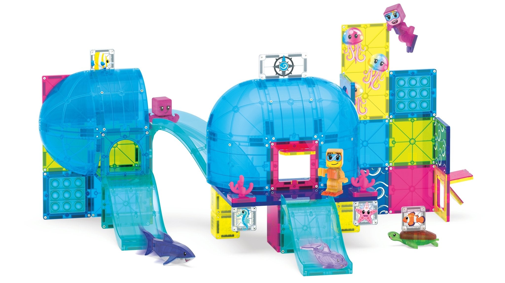 The Original MAGNA-TILES® Undersea Adventure 58-Piece Toy - Image 5