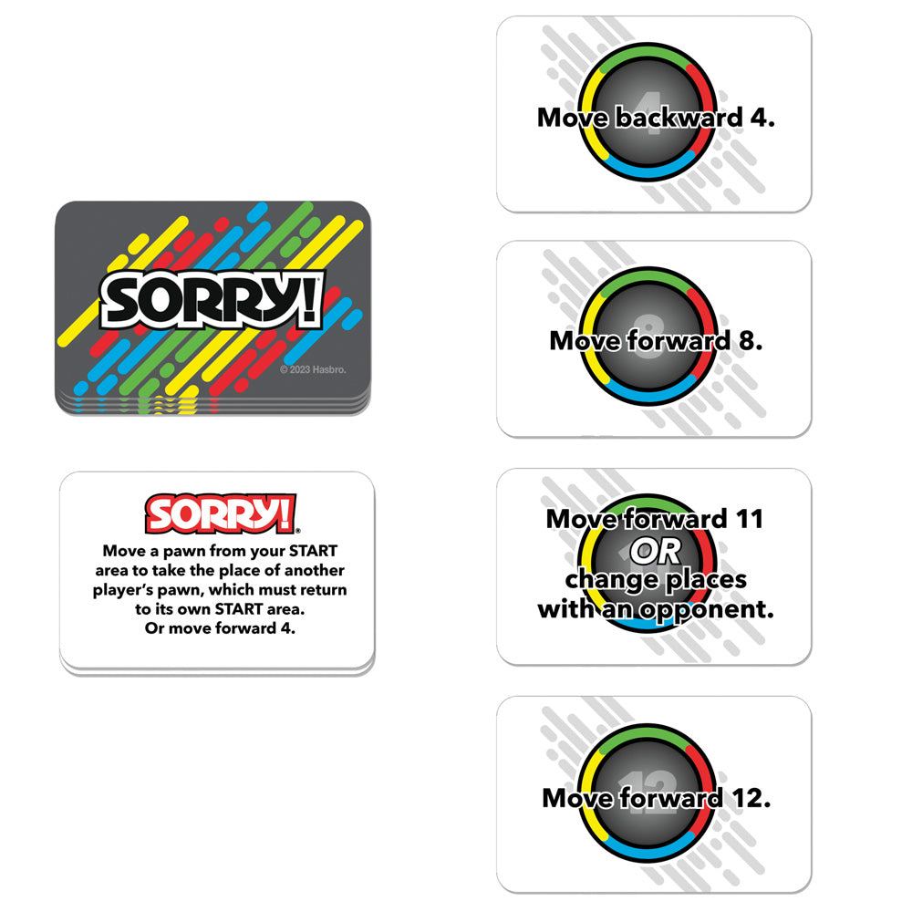 Hasbro Sorry! Grab and Go Game Basket - Image 10