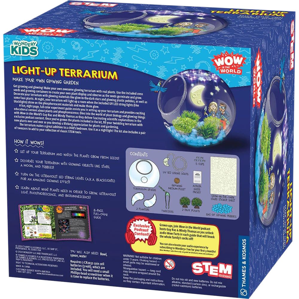 Thames & Kosmos WOW in the World Light-Up Terrarium Container - Image 2