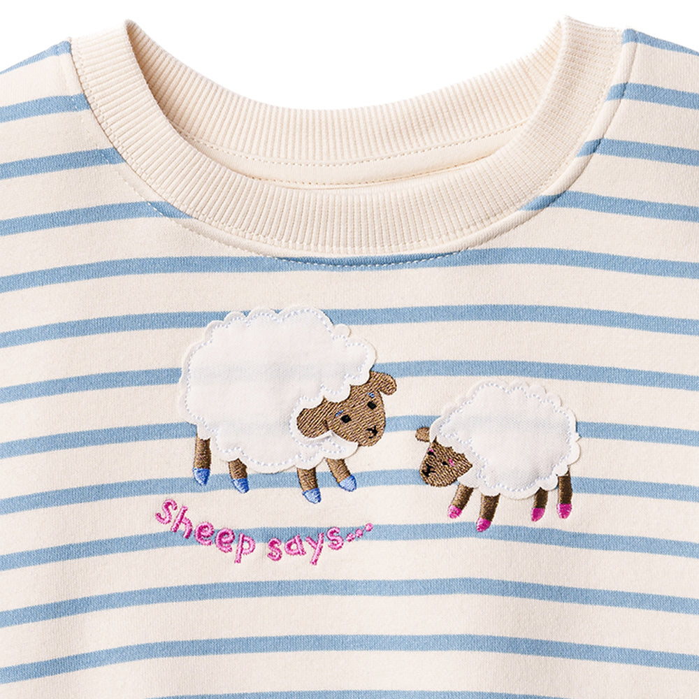 Ms.Rachel Sweatshirt - Light Blue / 6-12m - Image 12