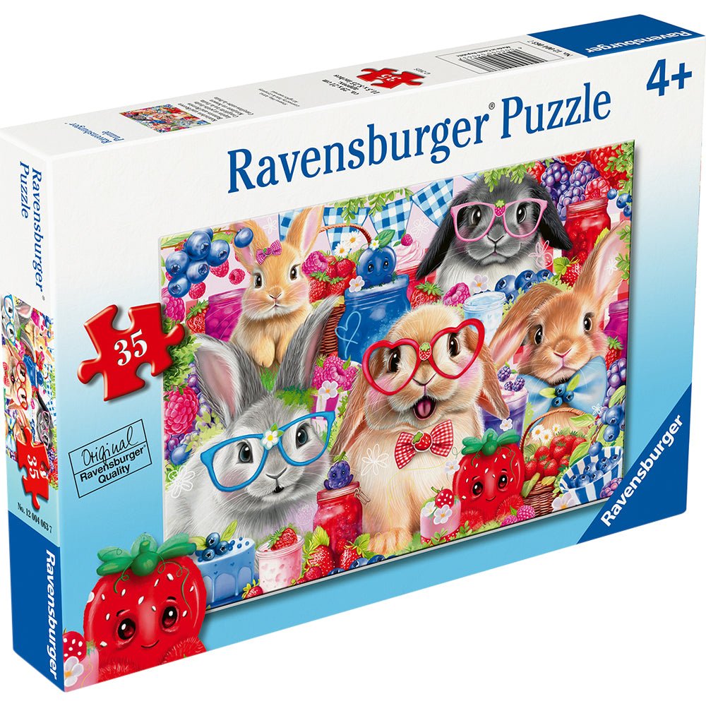 Ravensburger Bunnies Berries 35pc Puzzle - Image 2