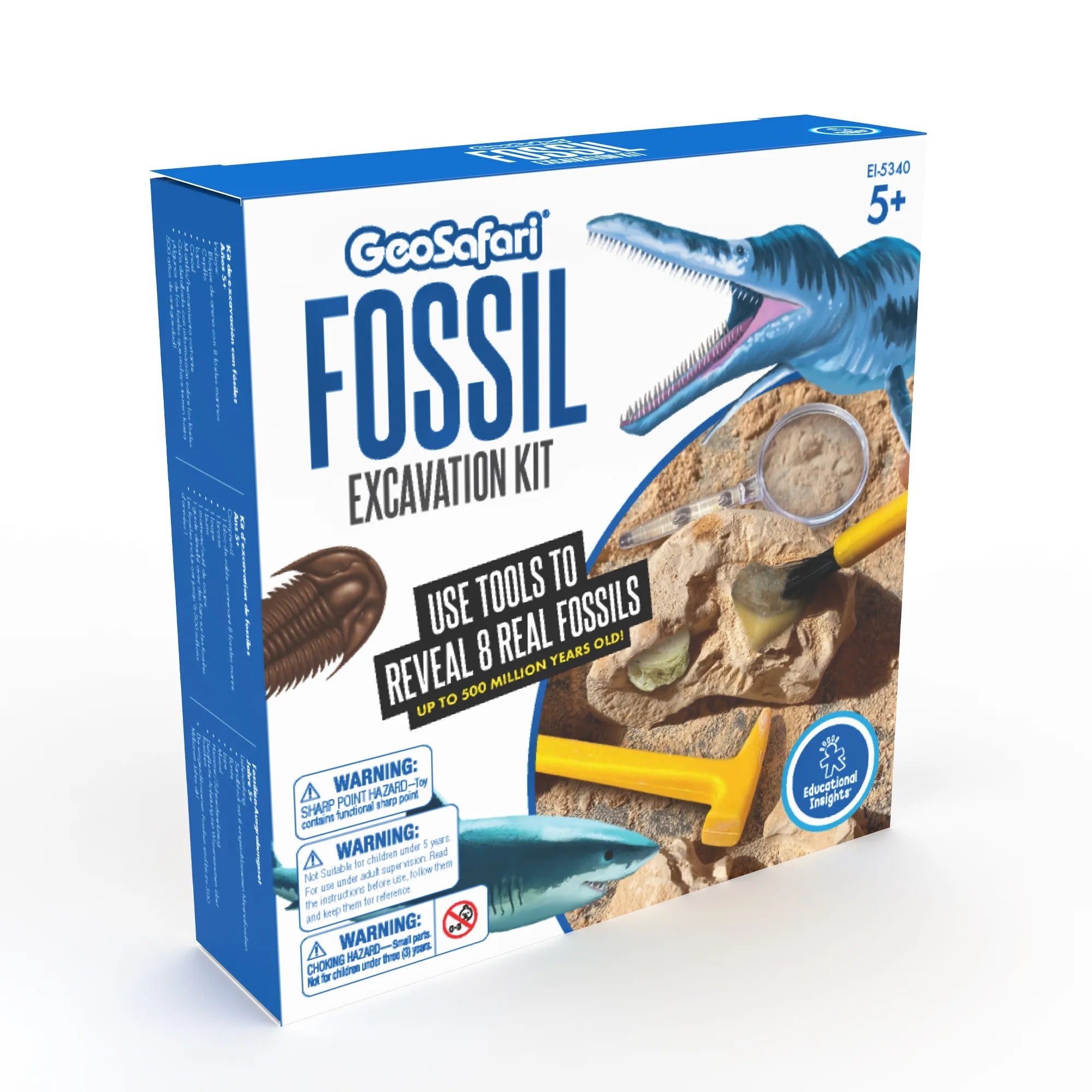 Educational Insights GeoSafari® Fossil Excavation Kit Brush