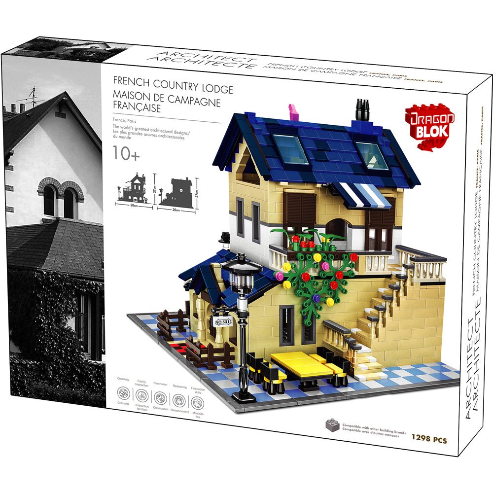 Dragon Blok French Country Lodge Toy