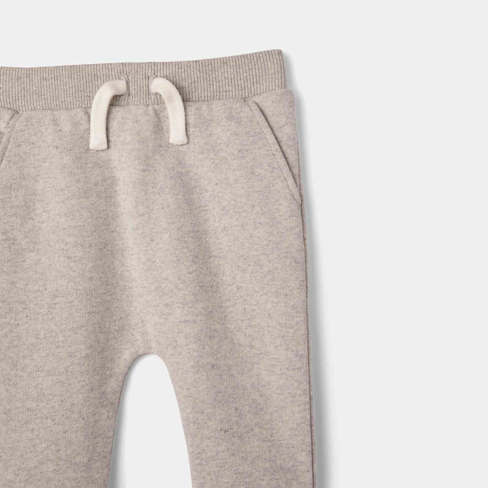 rise little earthling Baby Jogger - Grey Melange / 3-6m - Image 2