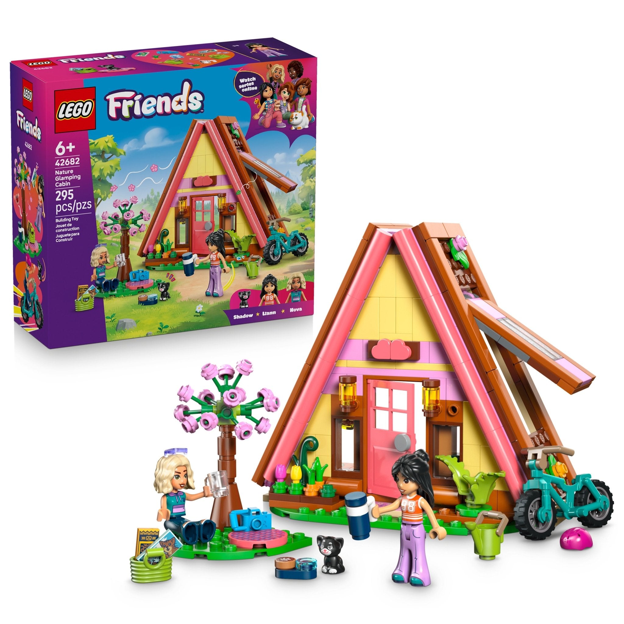 LEGO® Friends Nature Glamping Cabin 42682 Toy