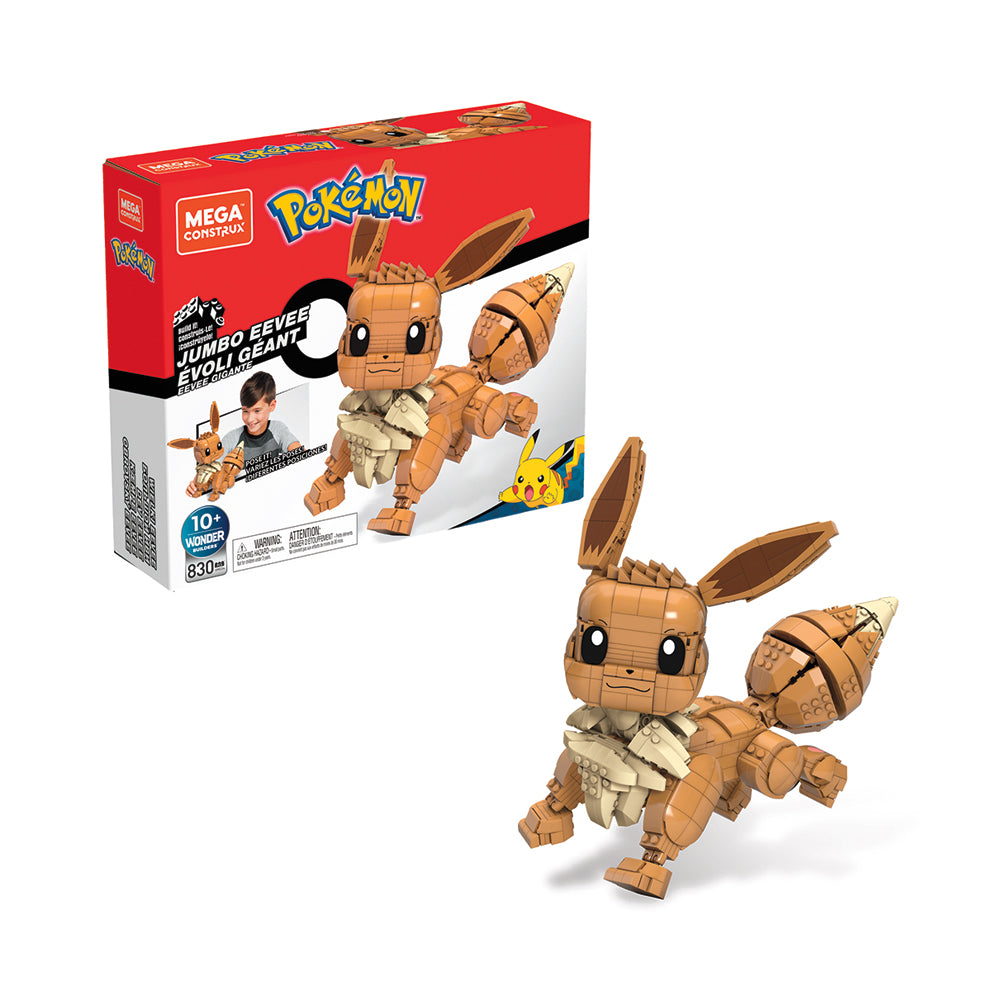 Pokemon Mega Construx Pokémon Jumbo Eevee Toy - Image 12