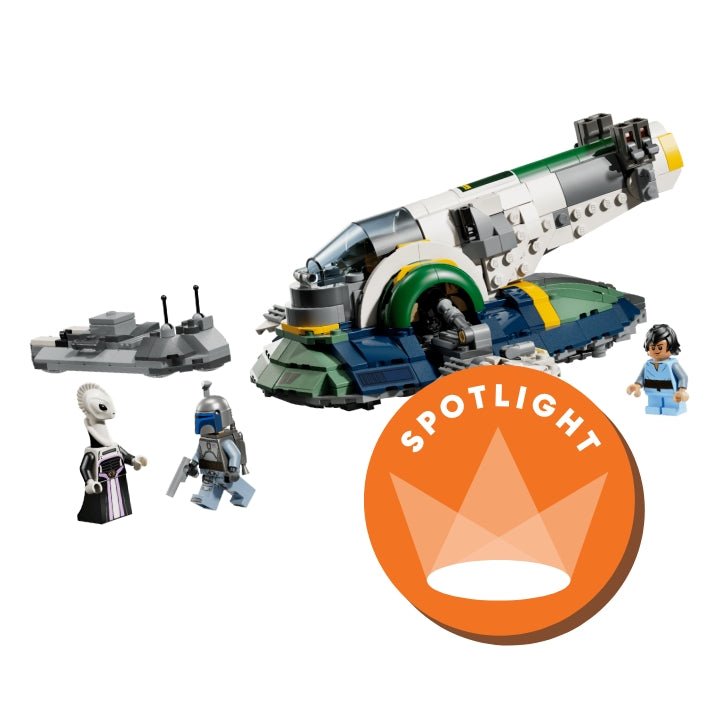 LEGO® Star Wars: Attack of the ClonesTM Jango Fett’s Starship Set 75433 Toy