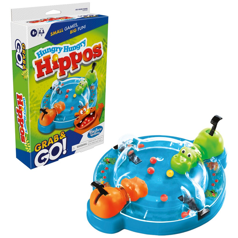 Hasbro Grab & Go Hungry Hungry Hippos Basket - Image 2