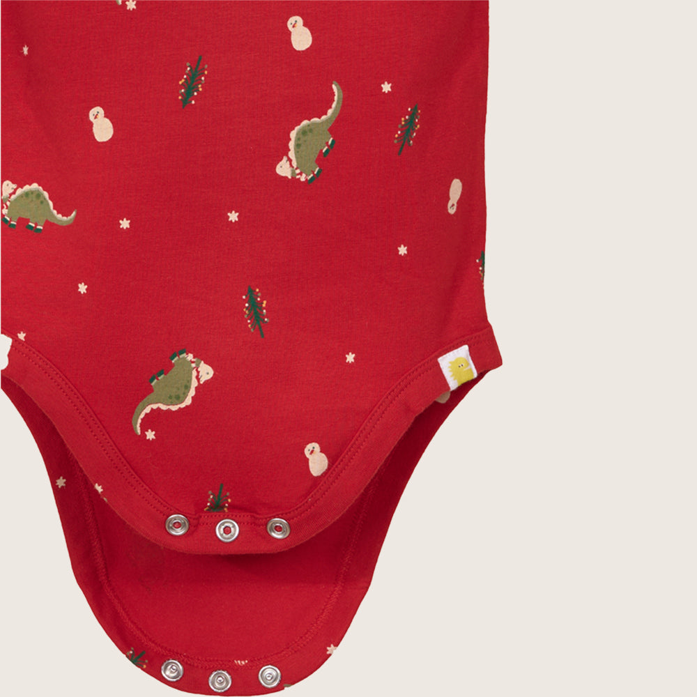 rise little earthling LS Graphic Bodysuit BUHON00 - Tapioca / 0-3m - Image 5