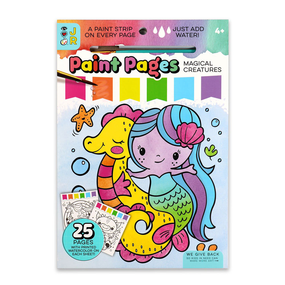 Bright Stripes Paint Pages: Magical Creatures Brush - Image 8
