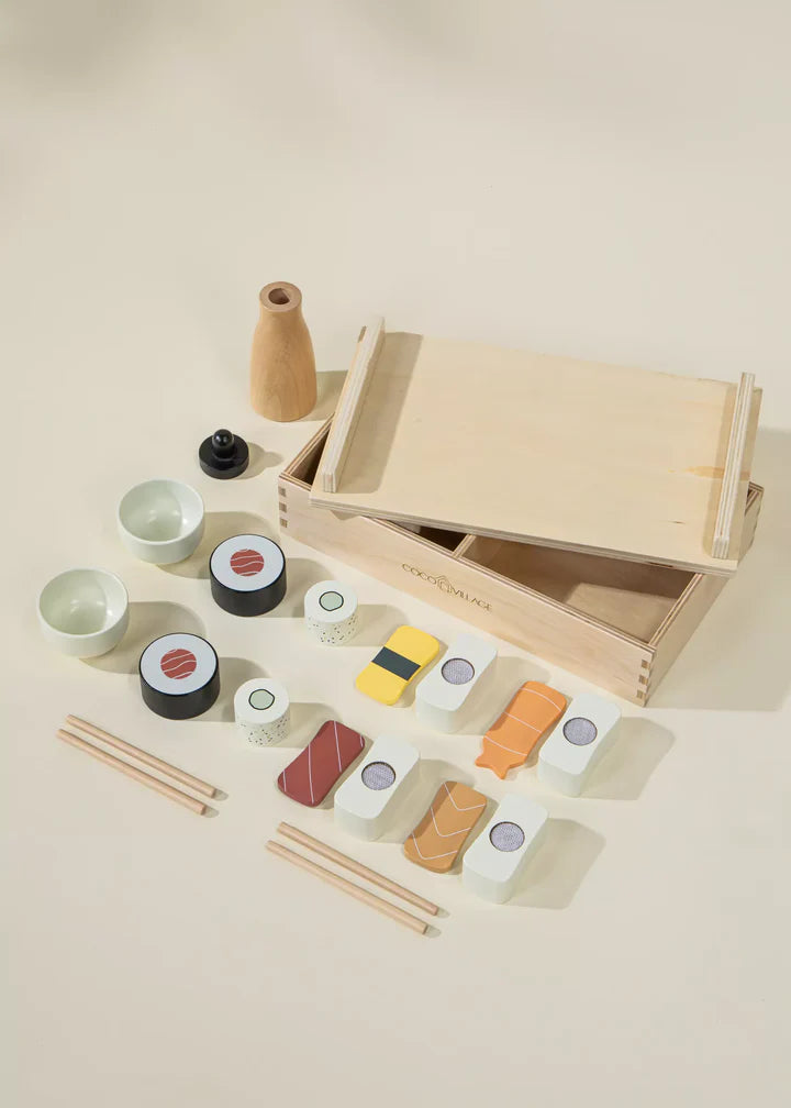 Coco Village Wooden Sushi Playset Bottle