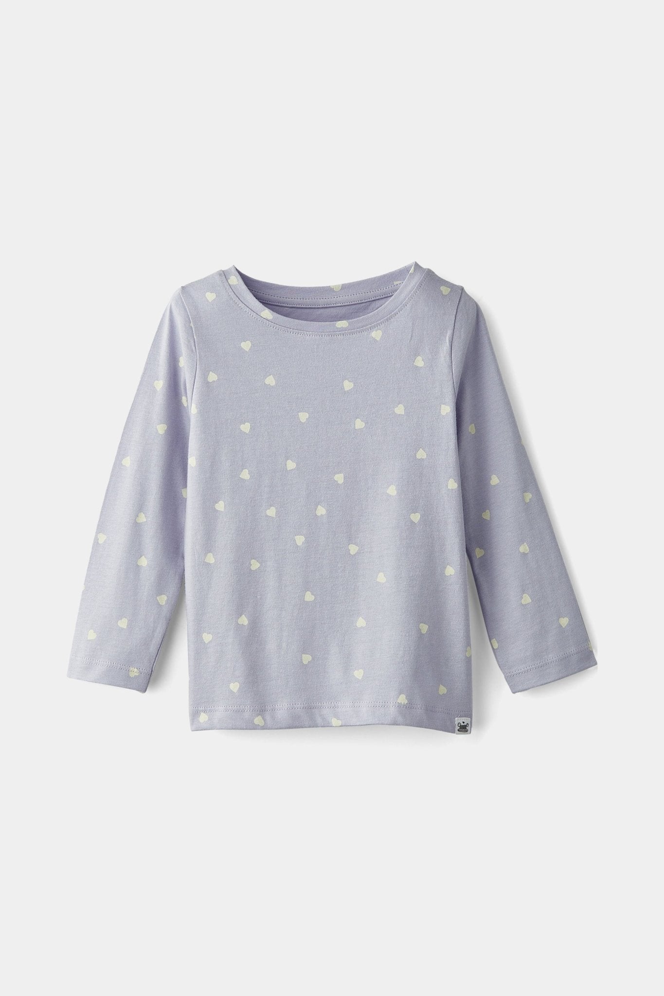 rise little earthling LS Crew Neck TGDKT00 - Cosmic Sky Hearts / 4-5y - Image 9