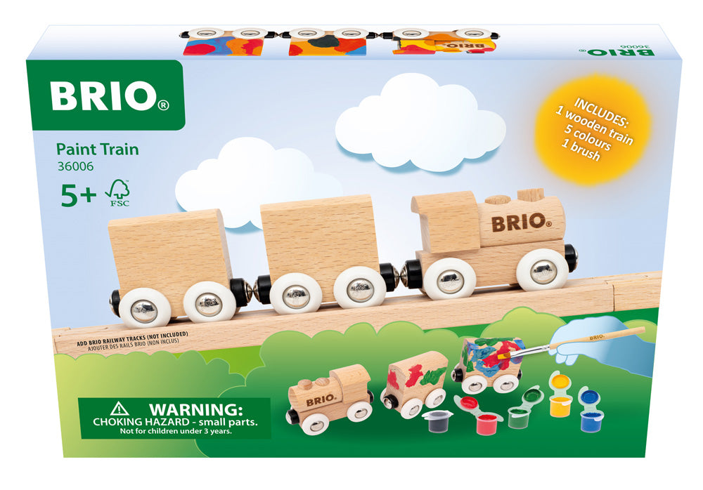 BRIO Paint Train Toy - Image 13