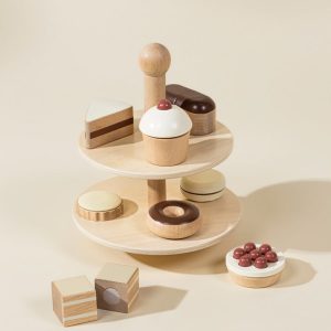 Coco Village Wooden Desserts Tower Toy