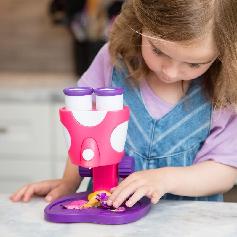 Educational Insights GeoSafari® Jr. My First Microscope (Pink) Support - Image 3