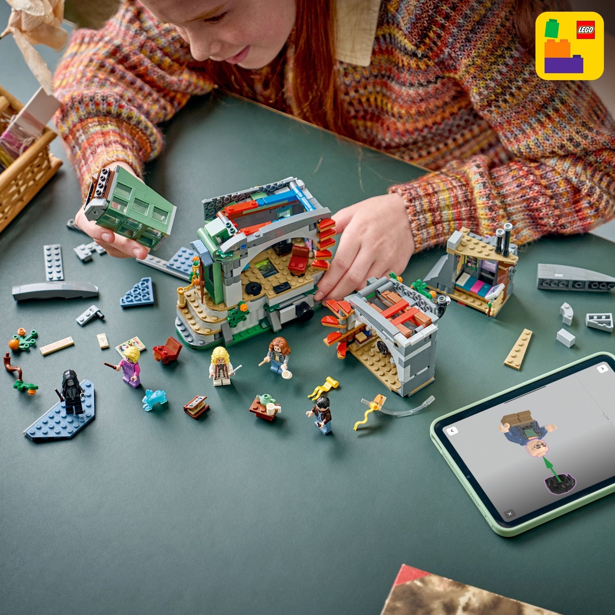LEGO® Harry Potter LEGO® Luna Lovegood’s House 76467 Toy - Image 5