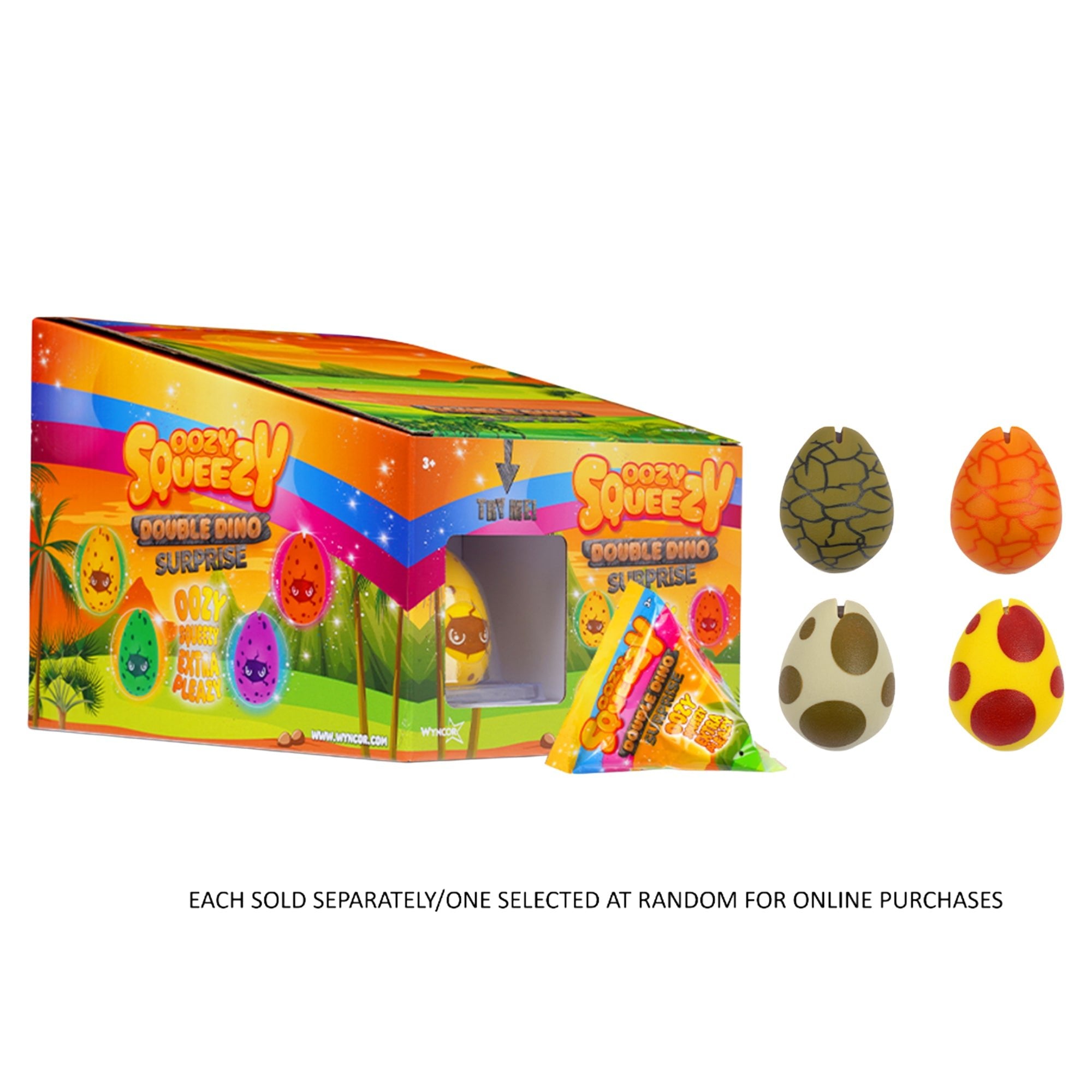 Oozy Squeezy Double Dino Assorted Puzzle