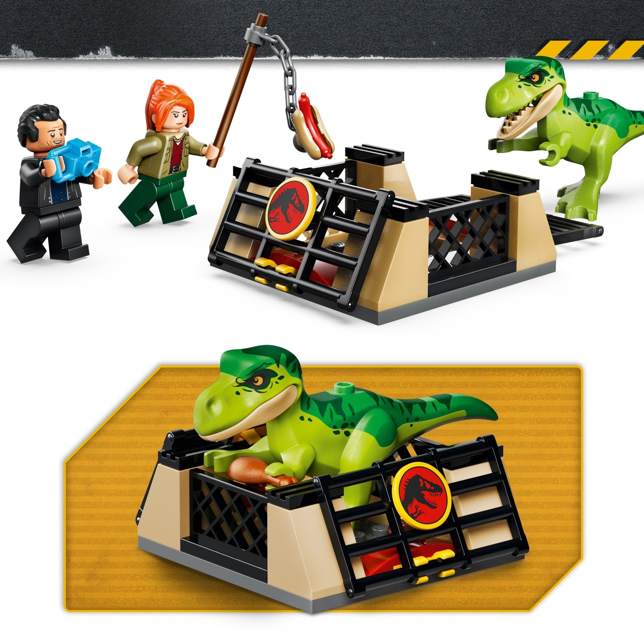 LEGO® Jurassic World Young T. rex Transport Truck 77978 Toy - Image 6