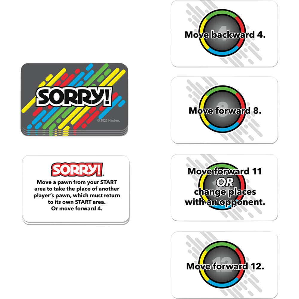 Hasbro Sorry! Grab and Go Game Basket - Image 11
