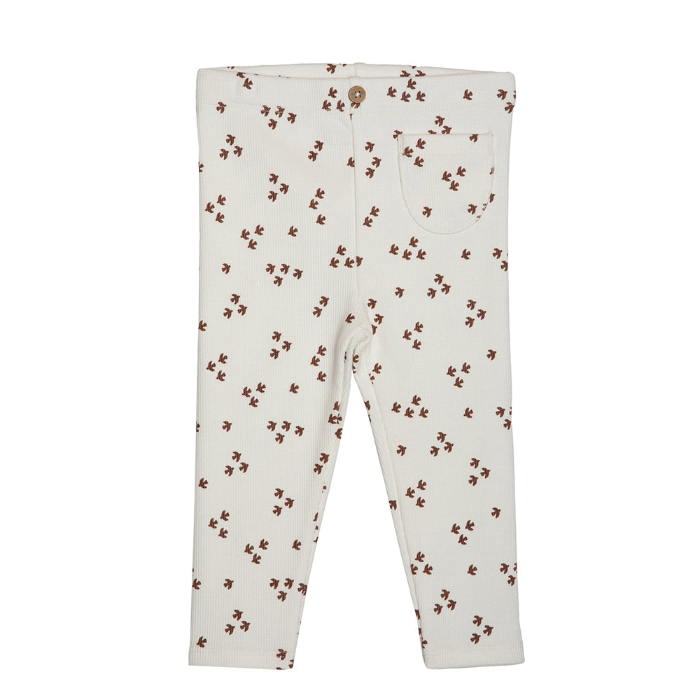 rise little earthling Pocket Leggings Andorra Birds 0-3m - Rose Dragonfly / 0-3m - Image 3