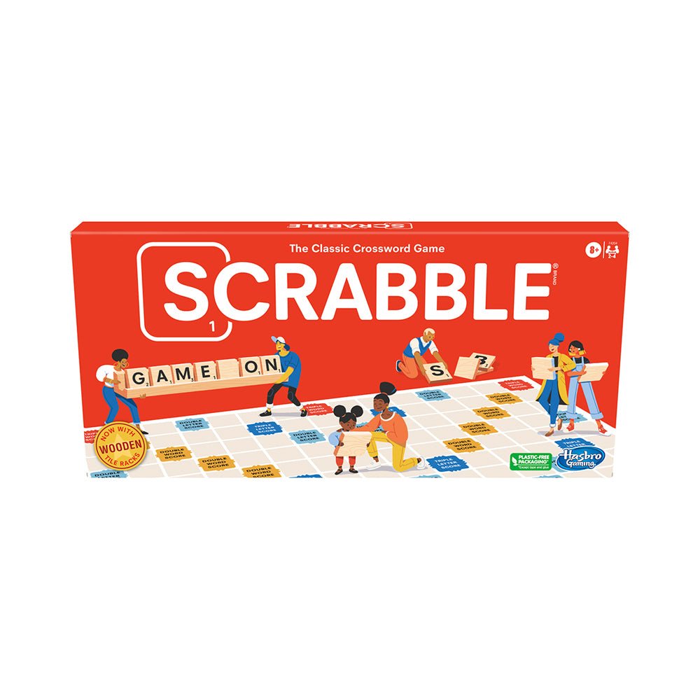 Hasbro Scrabble Classic Board Game Rack - Image 6