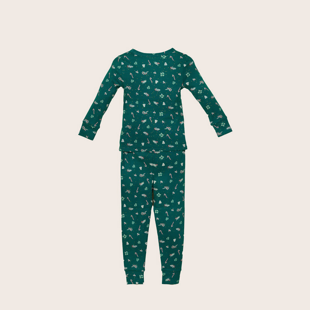 rise little earthling Holiday Sleep Set TGHSL00 - Red Plaid / 12-18m - Image 6