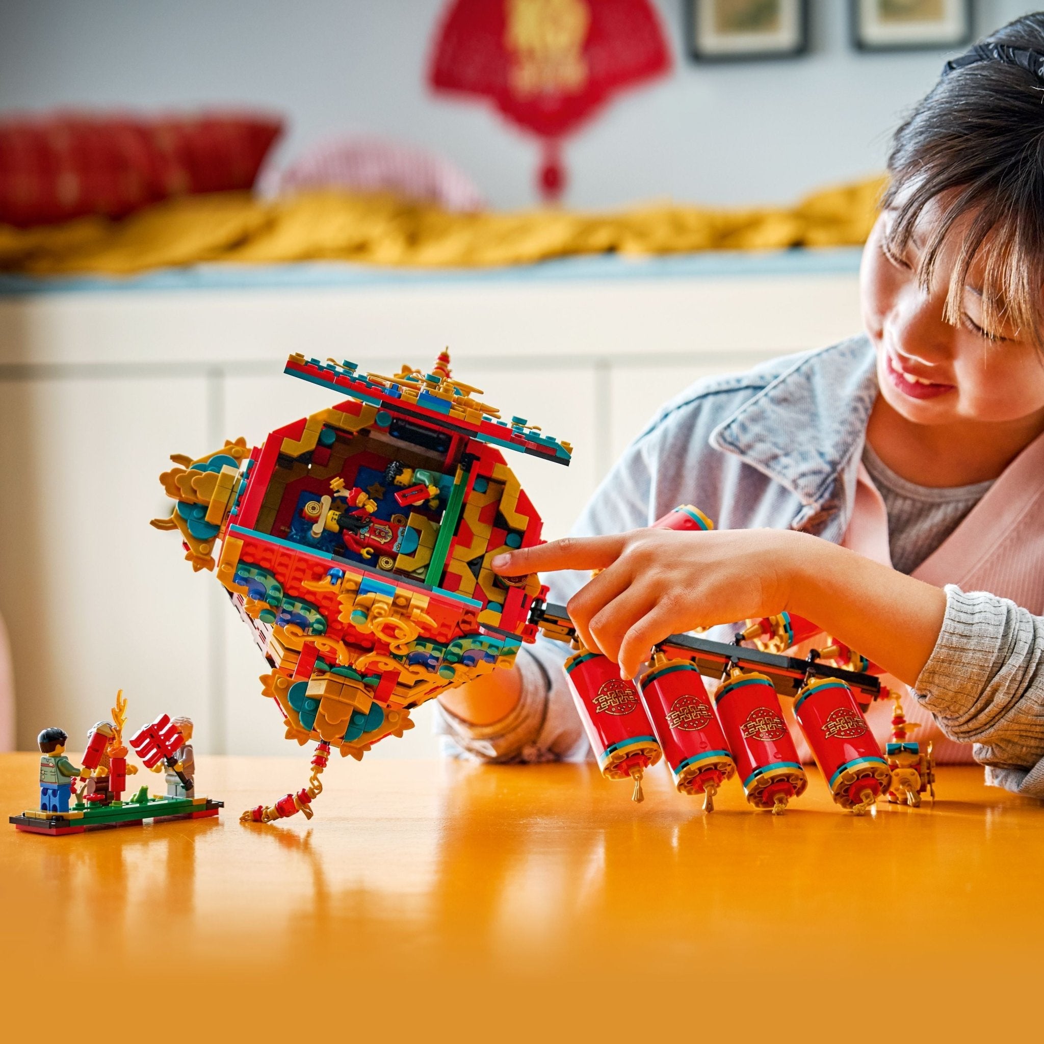 LEGO® Spring Festival Fortune Firecracker 80118 Toy - Image 3