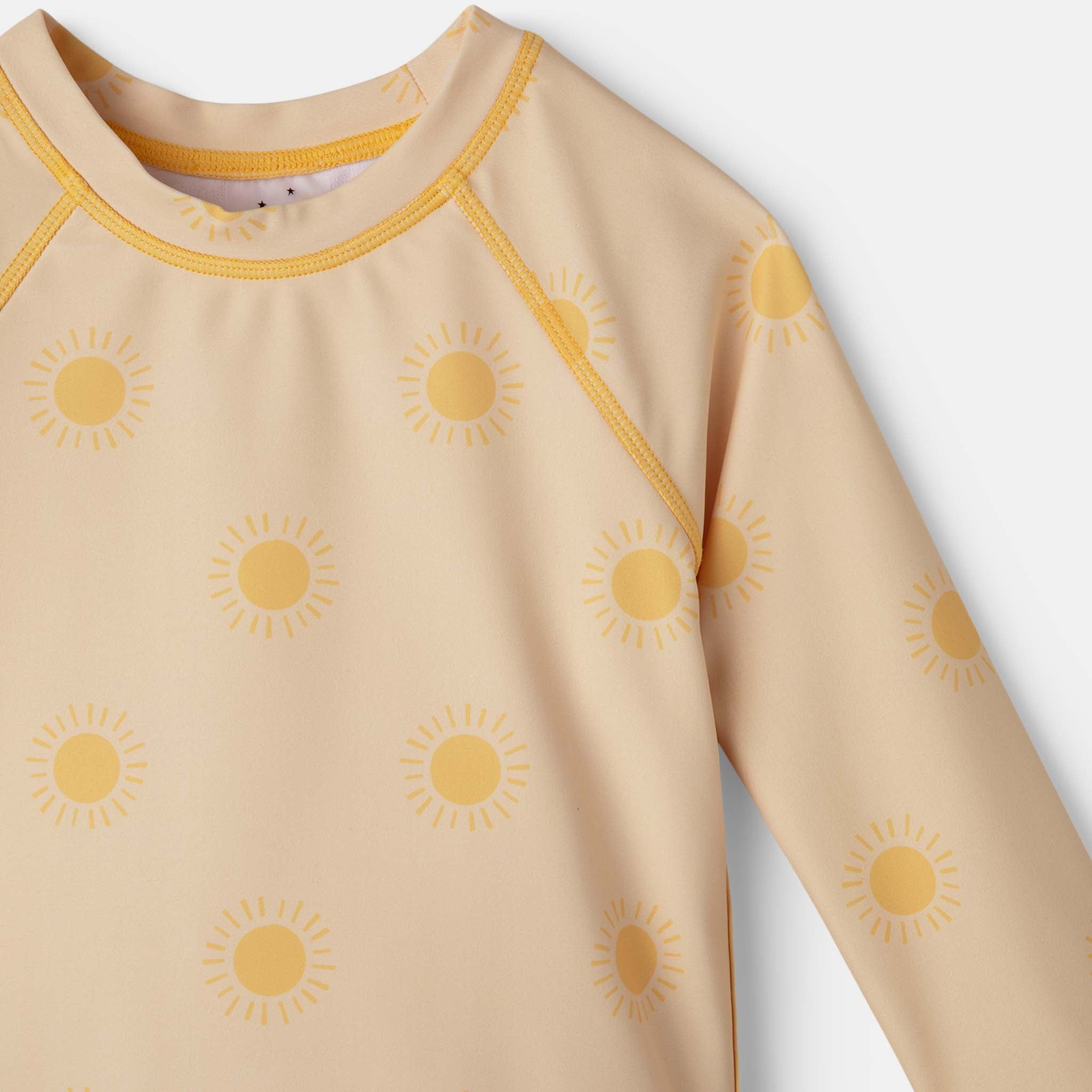rise little earthling Long Sleeve Rashguard - Light Green / 12-18m - Image 2