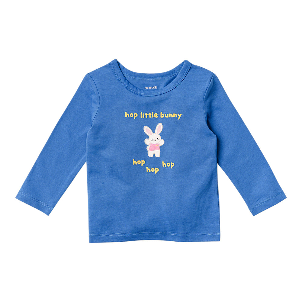Ms.Rachel Long Sleeve Tees - Yellow / 3-4y