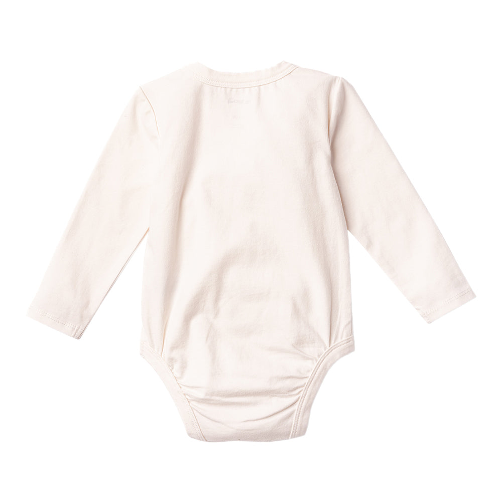 Ms.Rachel Long Sleeve Bodysuit - White/Red / 18-24m - Image 5