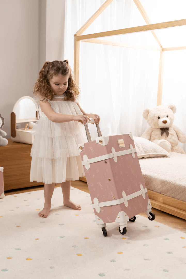 Coco Village Vegan Leather CarryOn Suitcase Ballerina Tray - Image 2
