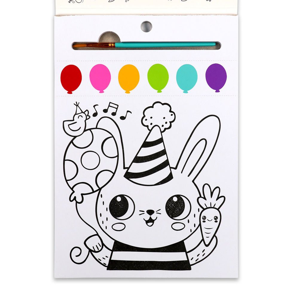 Bright Stripes Paint Pages: Party Animals Brush - Image 6