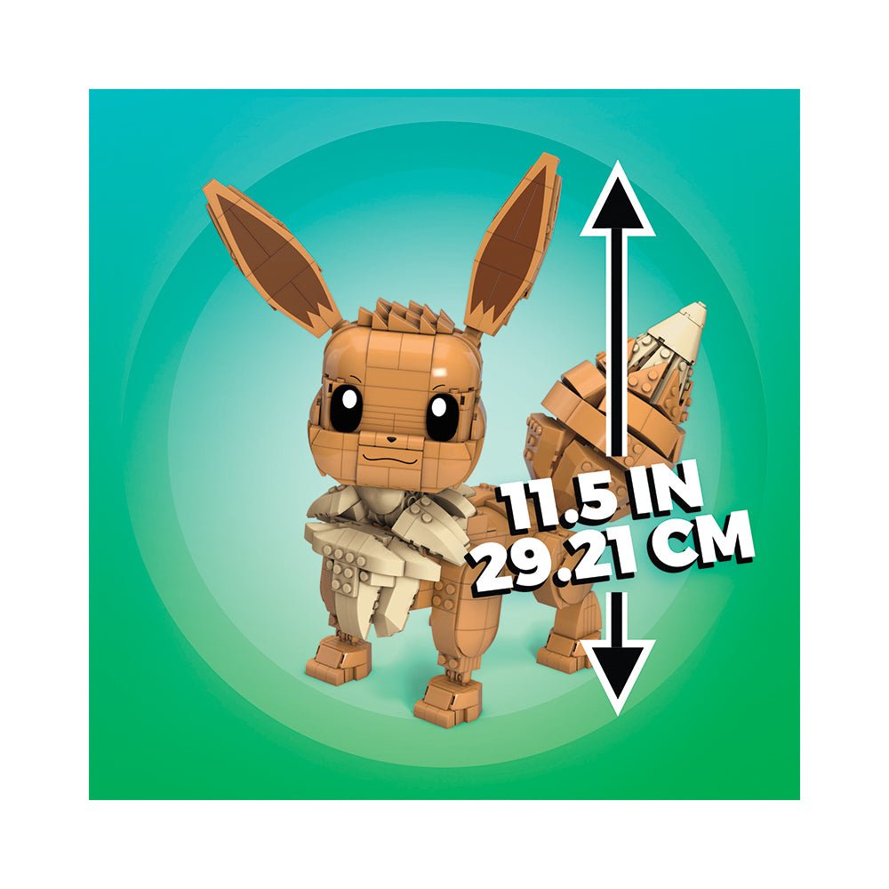 Pokemon Mega Construx Pokémon Jumbo Eevee Toy - Image 5
