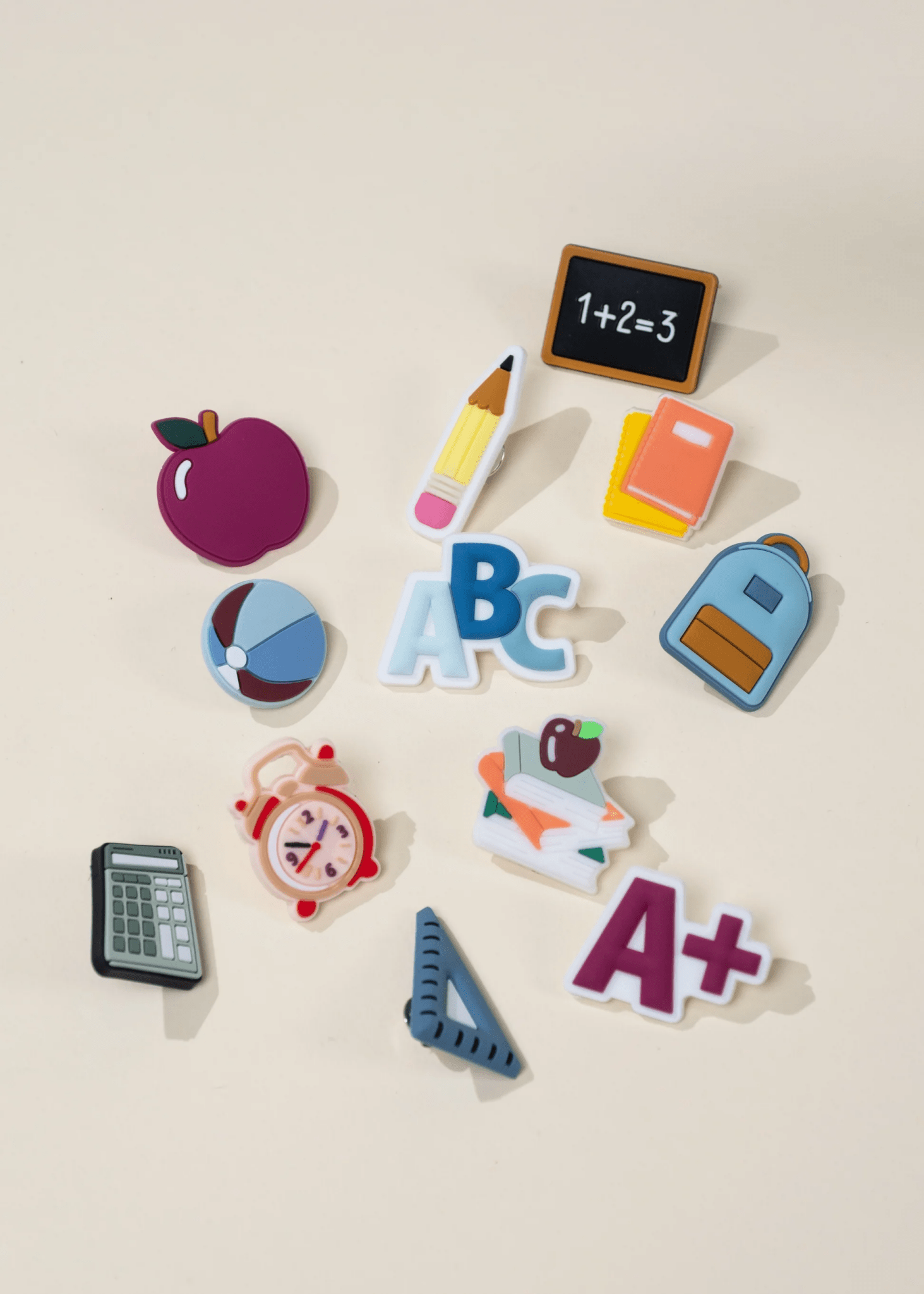 Coco Village Set of 12 Back to School Charms Pin Bag - Image 2