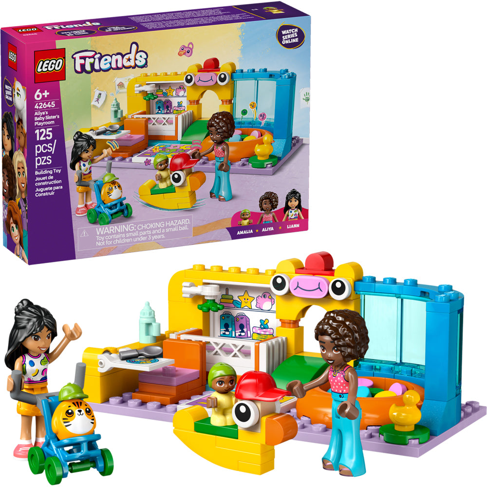 LEGO® Friends Aliya’s Baby Sisters Playroom 42645 Toy - Image 7