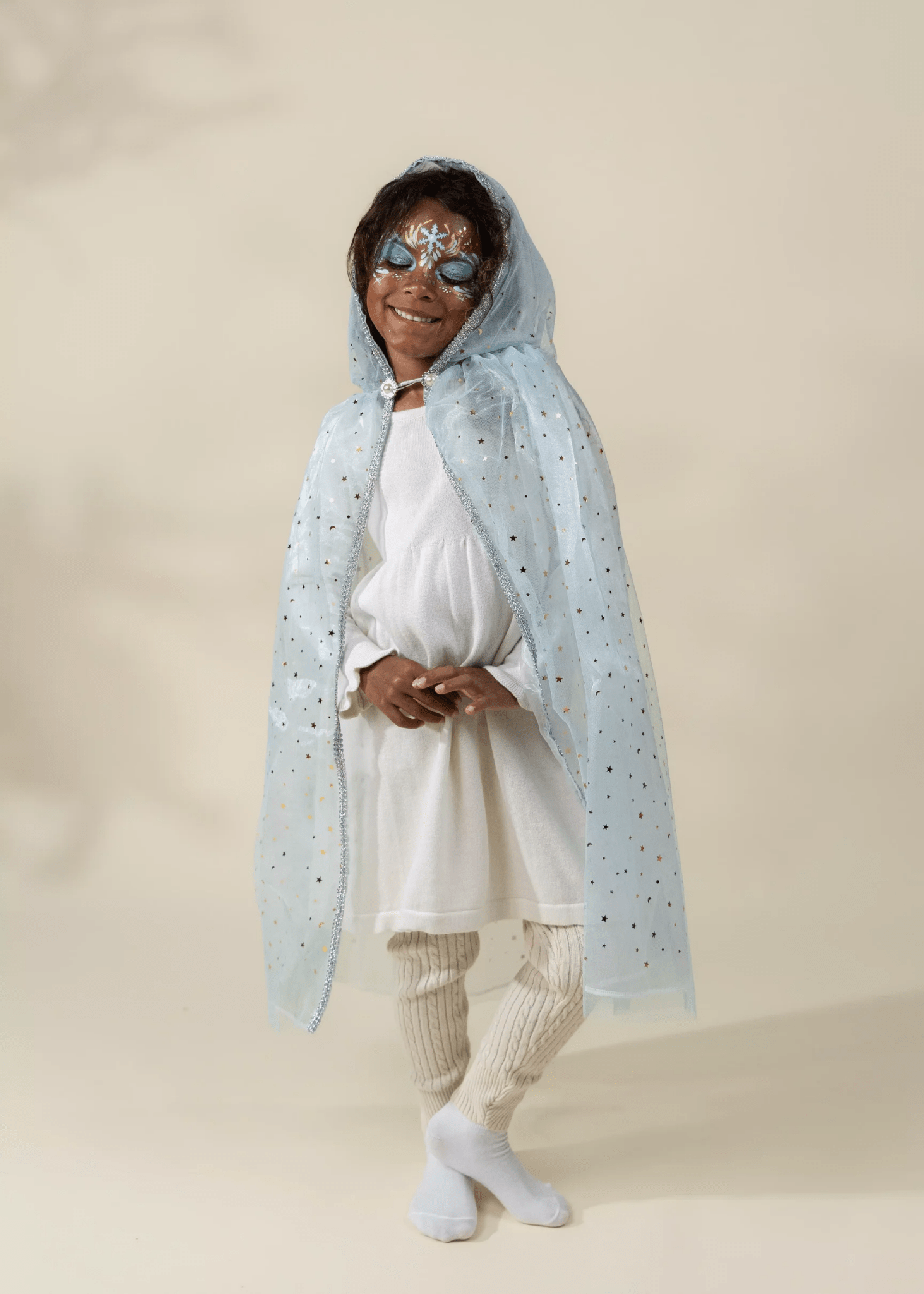 Coco Village Twinkling Cape Costume 5-6Y Wrap - Image 2