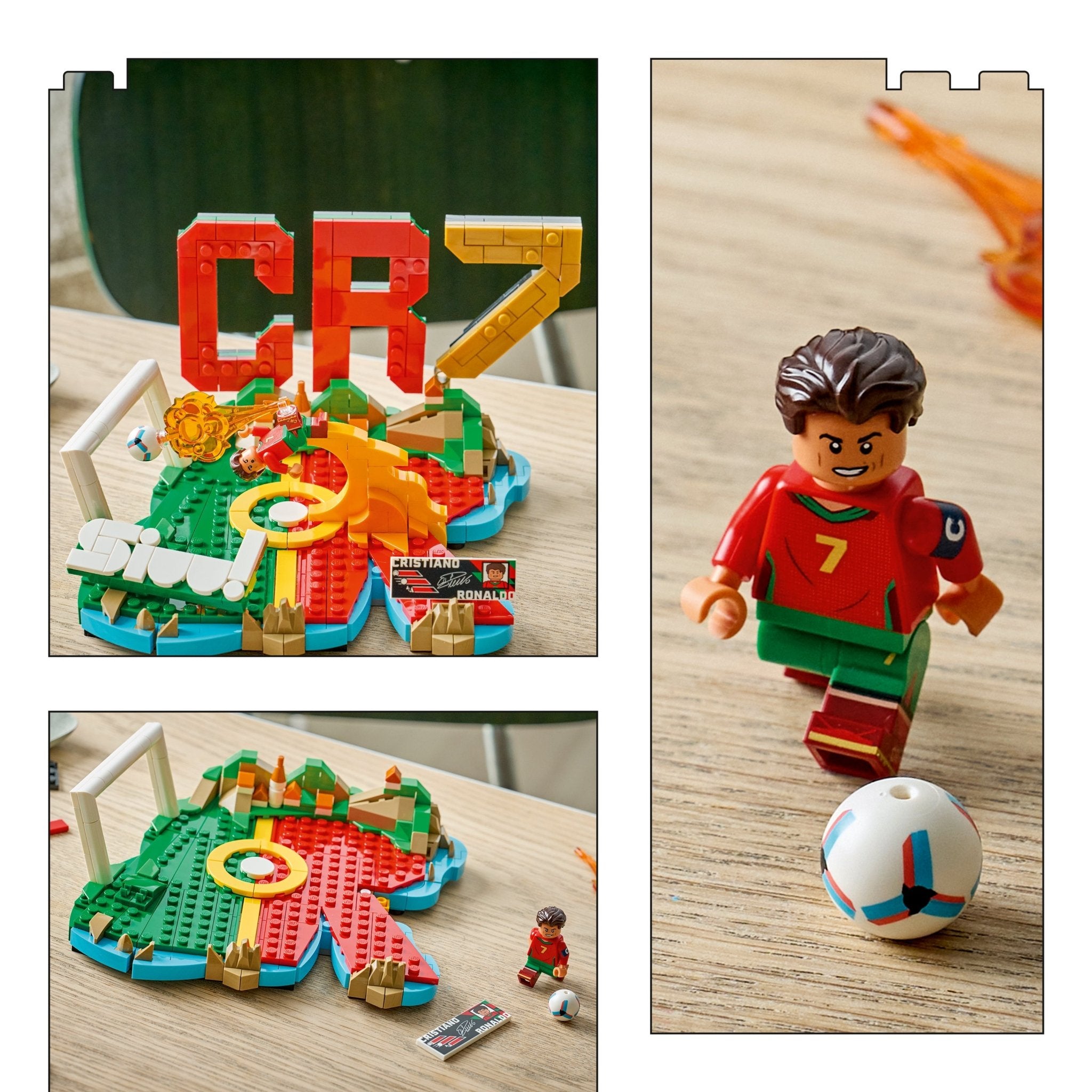 LEGO® Editions Cristiano Ronaldo – Soccer Highlights 43012 Toy - Image 3