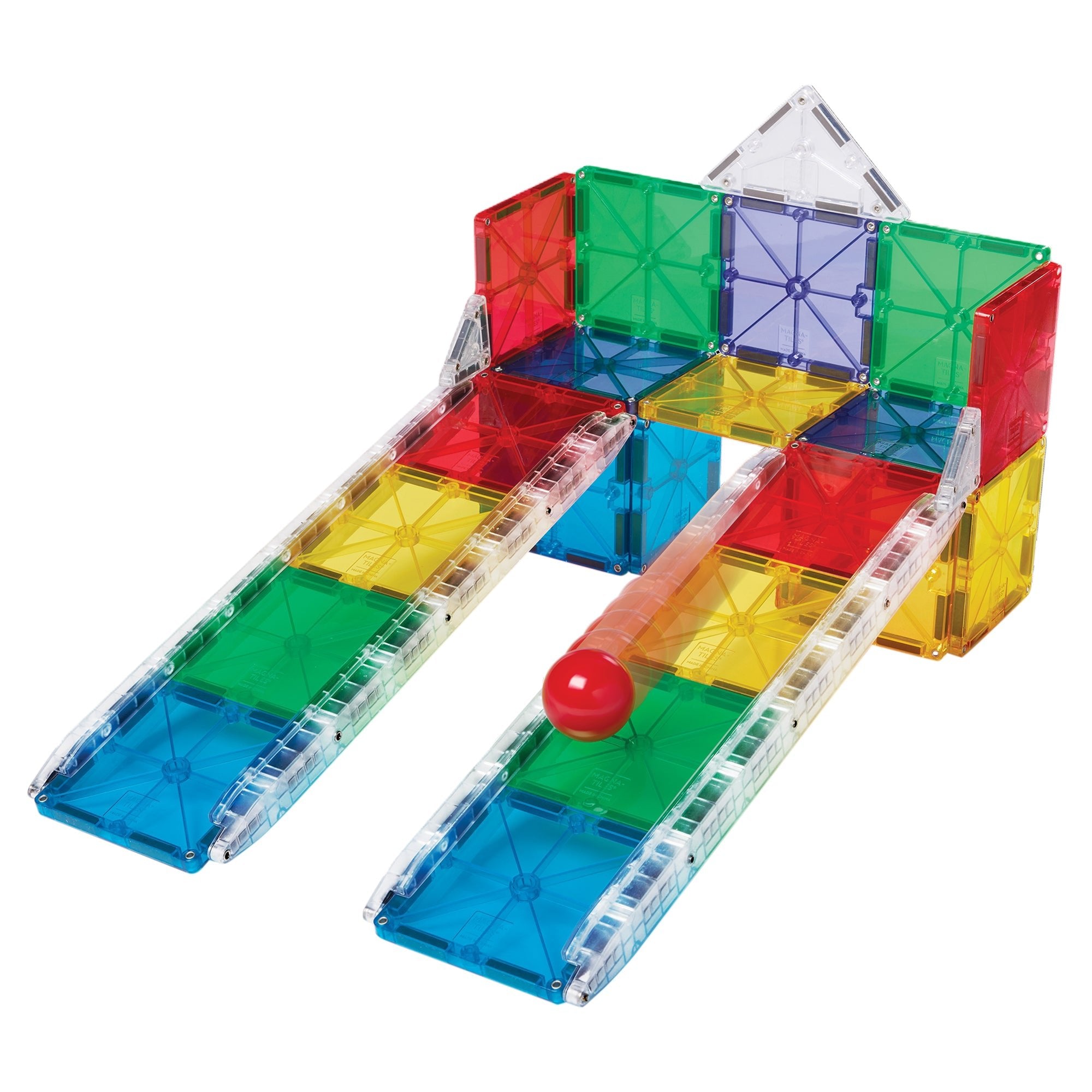 MAGNA-TILES® Rail Racers 33-Piece Toy - Image 4