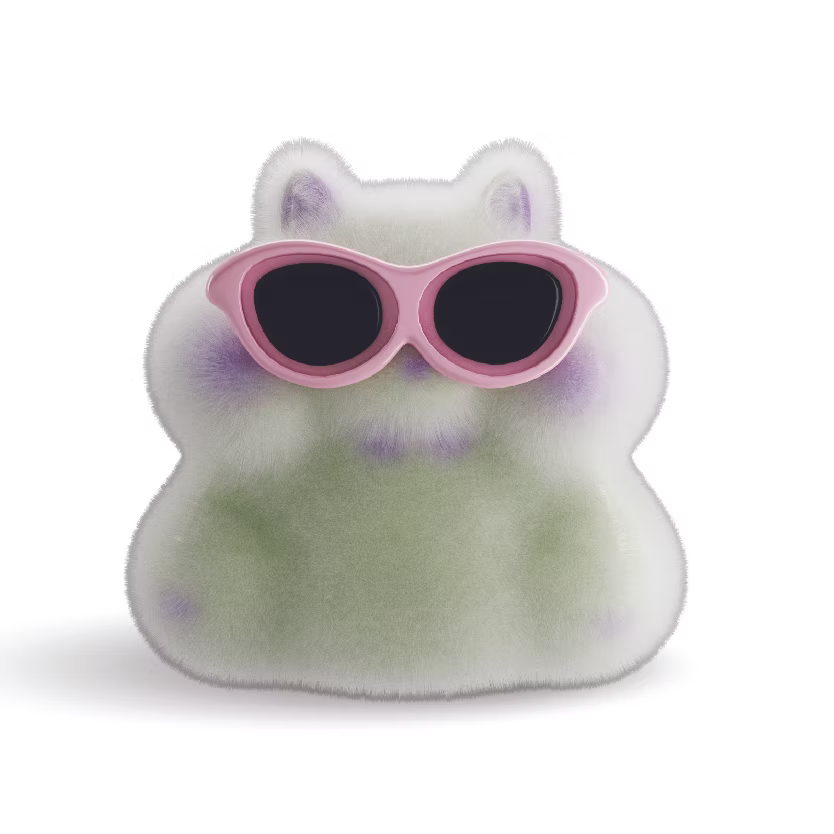 Taba Jelly Just Right Glow Hammy Toy