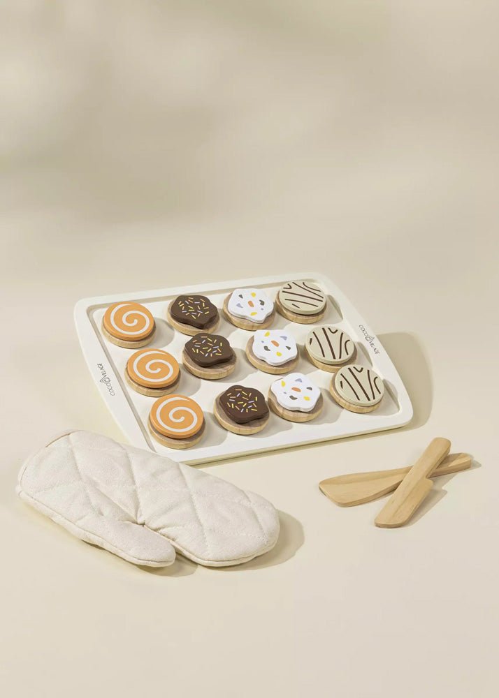 Coco Village Wooden Cookies Playset and Accessories Toy