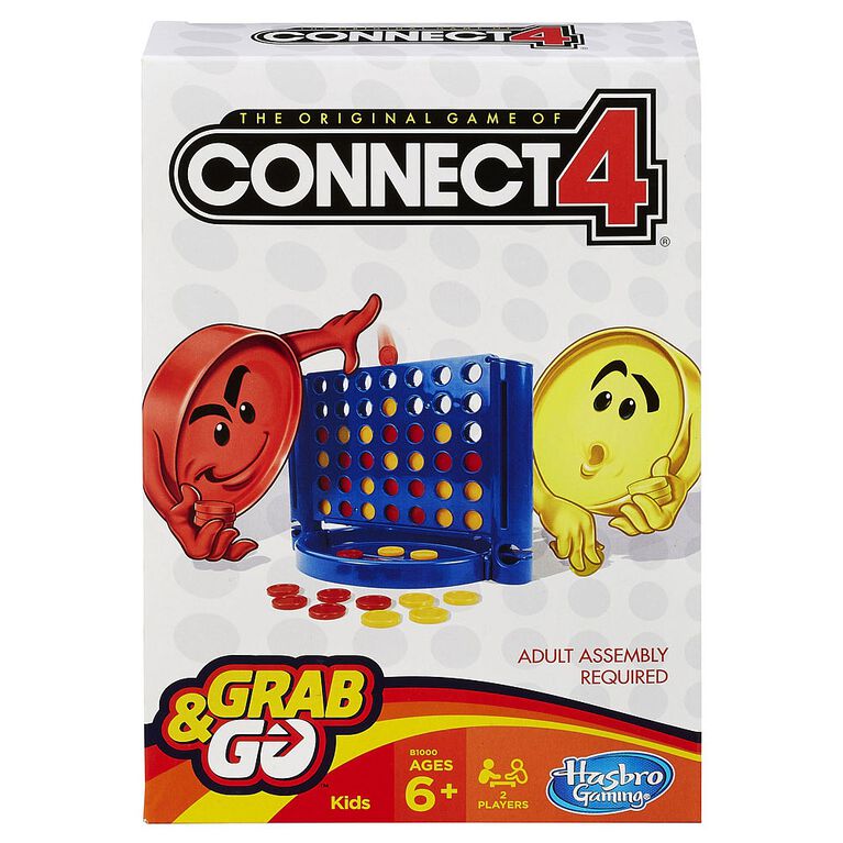 Hasbro Grab And Go Connect 4 Tray