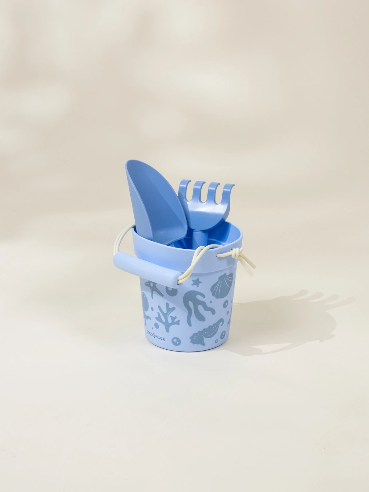 Coco Village Silicone Beach Bucket & Accessories (3 pcs) - Under the sea Toy