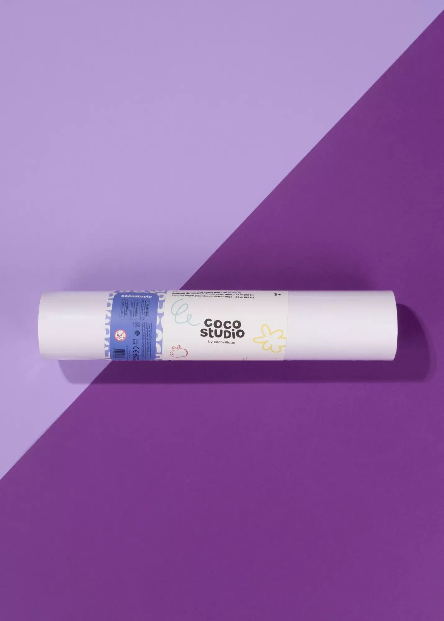 Coco Village Extra Long Drawing Paper Roll – 25 m (82 ft) Scale