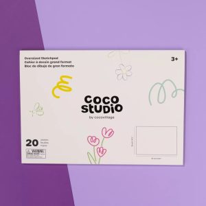 Coco Village Oversized Sketchpad (20 Sheets) Support