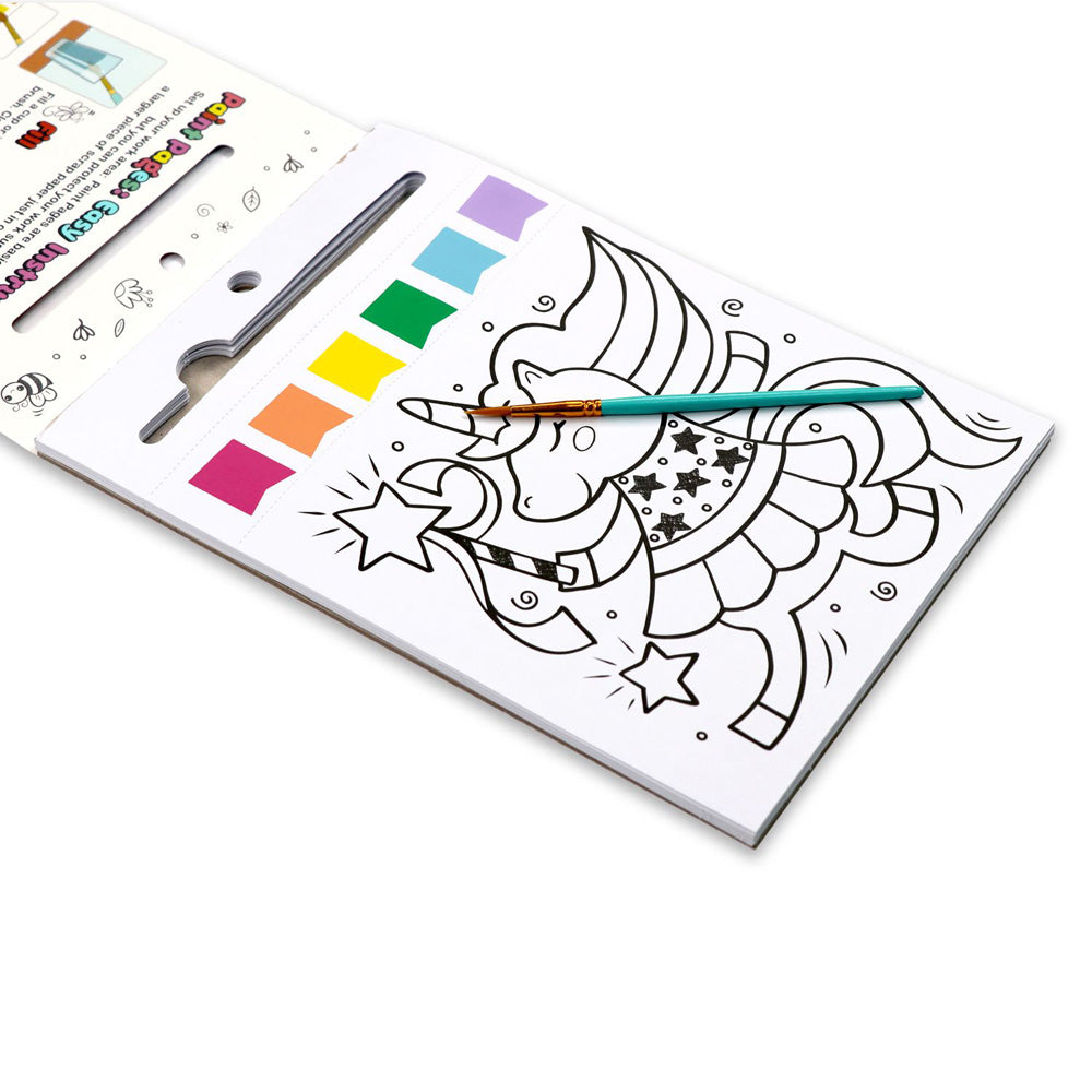 Bright Stripes Paint Pages: Magical Creatures Brush - Image 12
